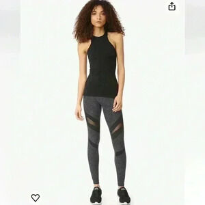 Beyond Yoga‎ Slant Get Enough High Waisted Leggings | Gray Purple | SZ M